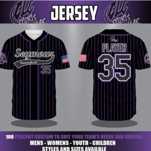 CLC Seymour Diamondbacks Black Jersey