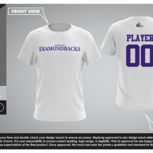 Crew Neck Diamond Back Jersey