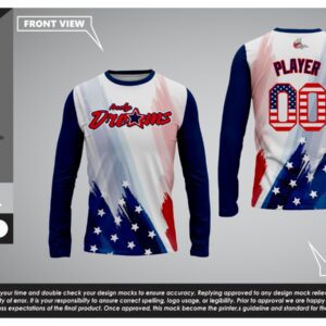 Indy Dreams - Patriotic Long-Sleeve Jersey