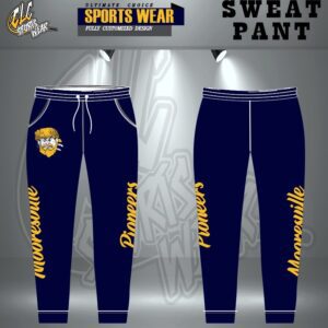 Mooresville Pioneers custom team sweatpants