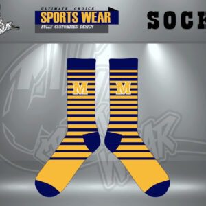 Mooresville Pioneers Custom Socks