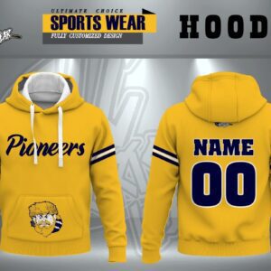 Mooresville Pioneers custom team hoodie
