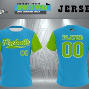 Fireballs Custom Jersey