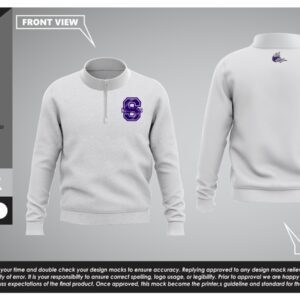 Seymour Reapers pride with this stylish and comfortable Quarter-Zip Pullover