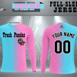 12U Trash Pandas - Full-Sleeve Jersey