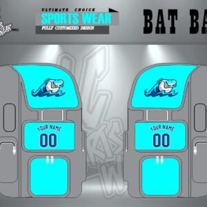 White caps -Pro Bat Bag