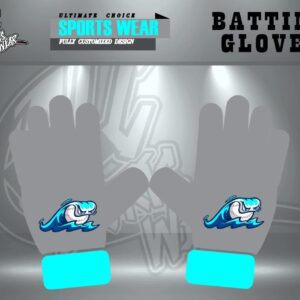 White Caps -Pro Batting Gloves