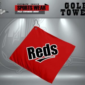 6U Reds - Golf Towel