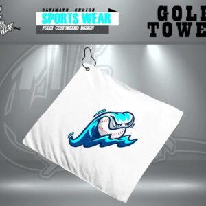 White Caps - Golf Towel