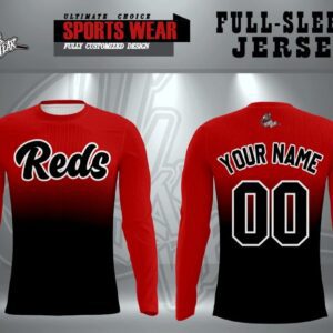 10U Reds - Full-Sleeve Jersey