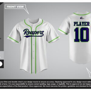 Seymour Reapers Baseball Jersey