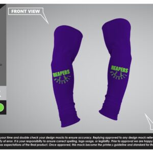Seymour Reapers Compression Arm Sleeves (Purple)
