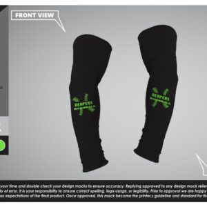 Seymour Reapers Compression Arm Sleeves (Black)