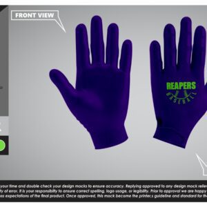 Seymour Reapers Purple Batting Gloves
