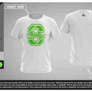 Seymour Reapers White Short-Sleeve T-Shirt