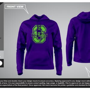Seymour Reapers Hoodie (Purple & Green)
