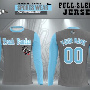 12U Trash Pandas Full Sleeve Jersey