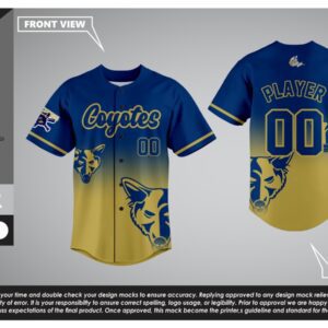 Coyotes Button-Up Jersey