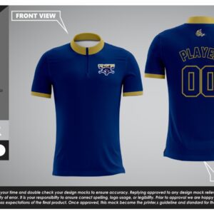 Coyotes Blue Button-Up Jersey