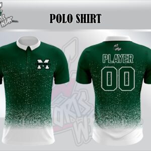 Monrovia Bulldogs Polo Shirt - Gradient Design