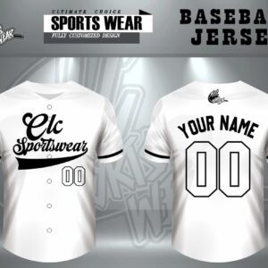 CLC Sportswear Custom Baseball Jersey