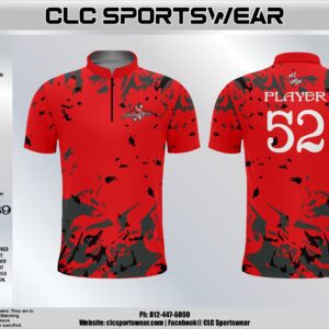 Indy Southside Elite Cage Jacket - Red/Black Camo (Indy Southside Script)
