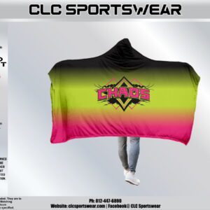Chaos Hooded Blanket (Neon Fade)