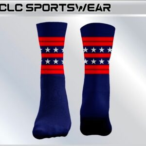 Guardians Game Socks (Navy/Red Stars)