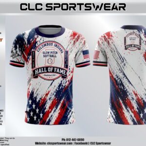 Columbus Indiana Slow Pitch Softball Hall of Fame Crew-Neck Jersey