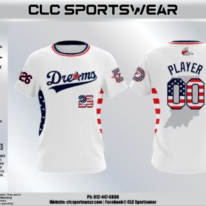 Dreams Patriotic Cotton Crew Neck Shirt