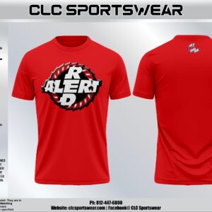Red Alert Red Logo Crew-Neck Shirt