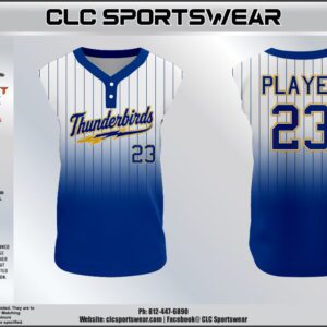 Thunderbirds Pinstripe Razorback Jersey