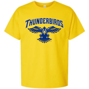 Thunderbirds Yellow Graphic T-Shirt