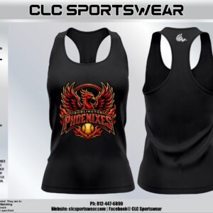 Burlington Phoenixes Tank Top - Black