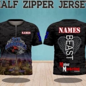 317 Cornhole Half Zipper Jersey