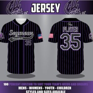 CLC Seymour Diamondbacks Black Jersey
