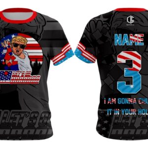 Let's Go Brandon Cornhole Shirt - Black Edition