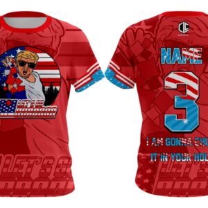 Let's Go Brandon Cornhole Shirt - Red Edition