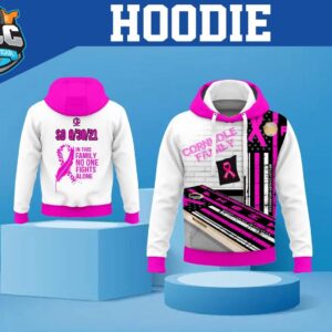 CLC Hoodie - Pink Ribbon Cornhole Family