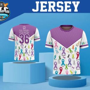 CLC Jersey - Cancer Awareness Ribbons