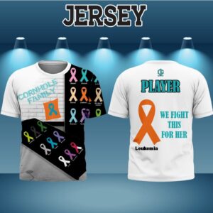 Cornhole Family Cancer Awareness Jersey