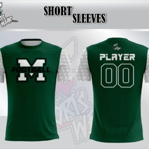 Monrovia Bulldogs Green Football Jersey