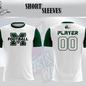 Monrovia Bulldogs Football Short Sleeve Jersey