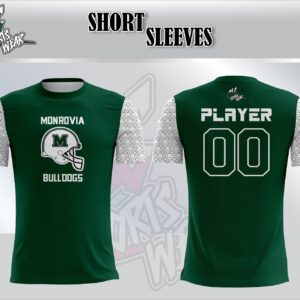 Monrovia Bulldogs Crew Neck Jersey - Green
