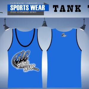 CLC Sportswear Blue Tank Top