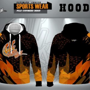 CLC Sportswear Hoodie - Orange Fury