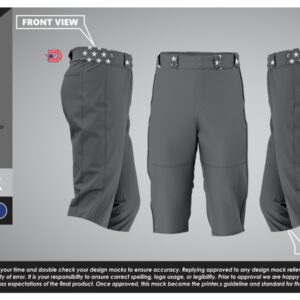 DREAMS Star-Trimmed Uniform Pants