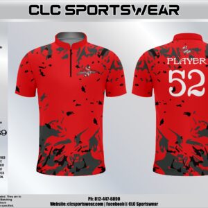 Indy Southside Elite Cage Jacket - Red/Black Camo (Indy Southside Script)