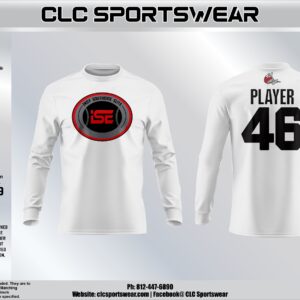 INDY Southside Elite Cotton Long Sleeve – White – Oval Badge