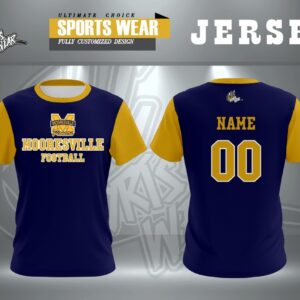 Mooresville Pioneers Navy Jersey